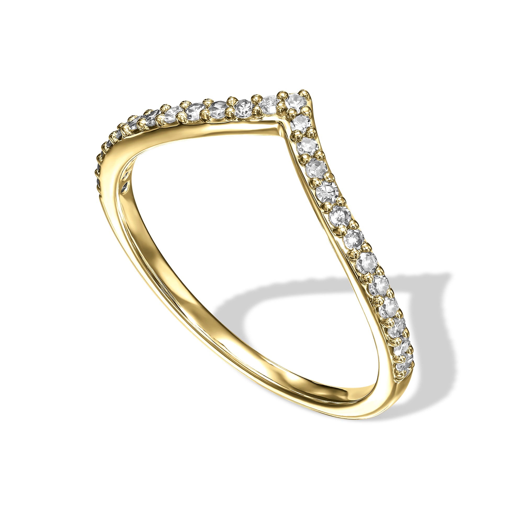Diamond V Eternity Ring