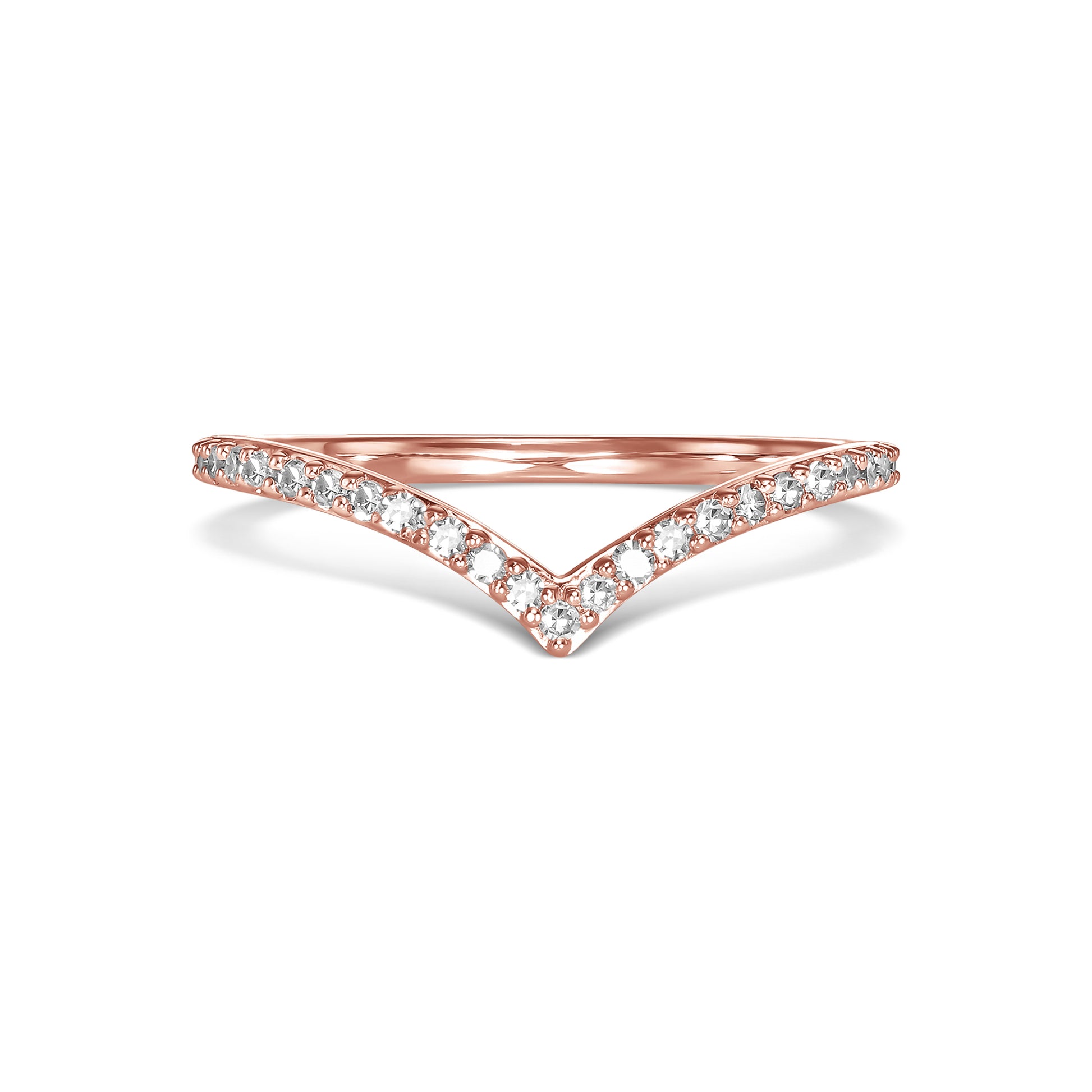 Diamond V Eternity Ring