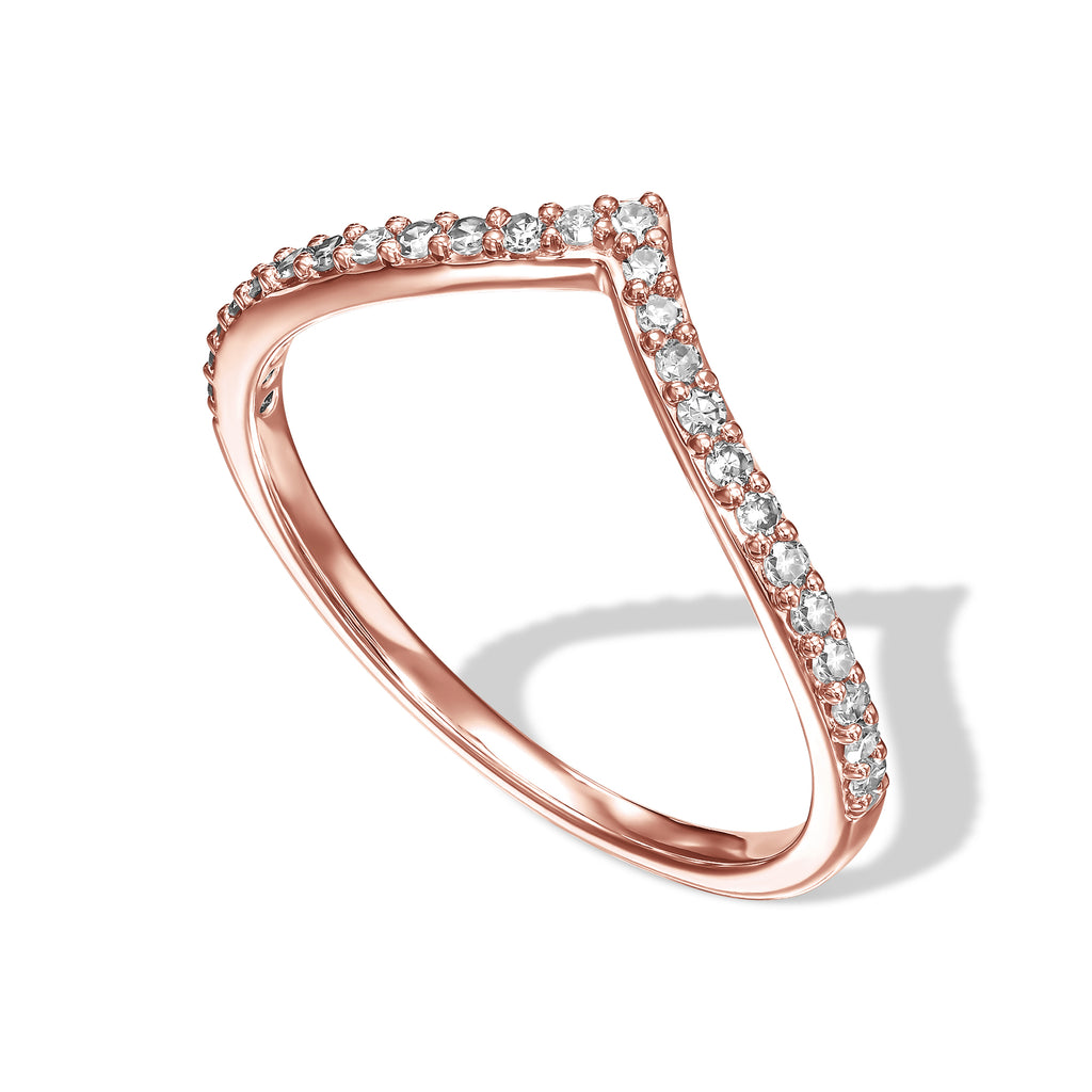 Diamond V Eternity Ring