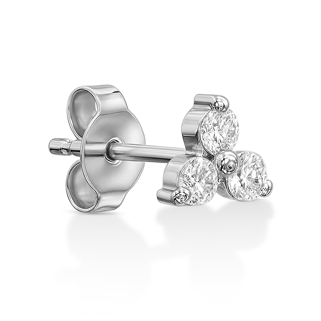 Diamond Trio Earrings