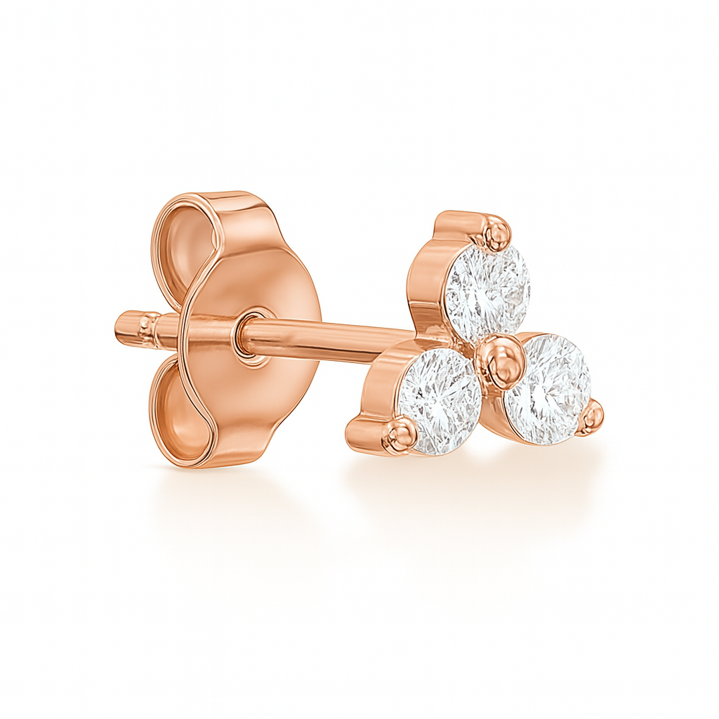 Diamond Trio Earrings