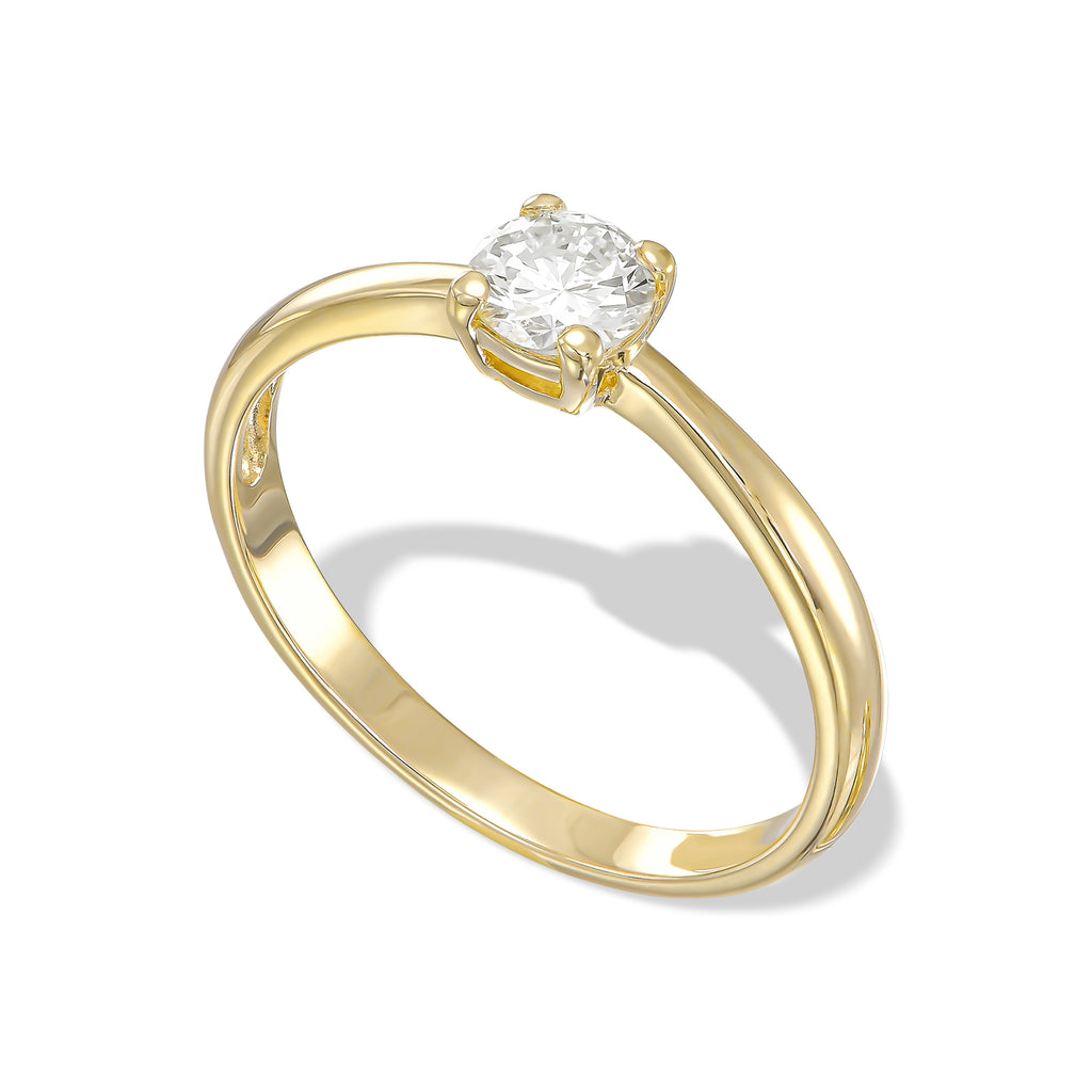 Solitaire Diamond Ring (0.35ct)