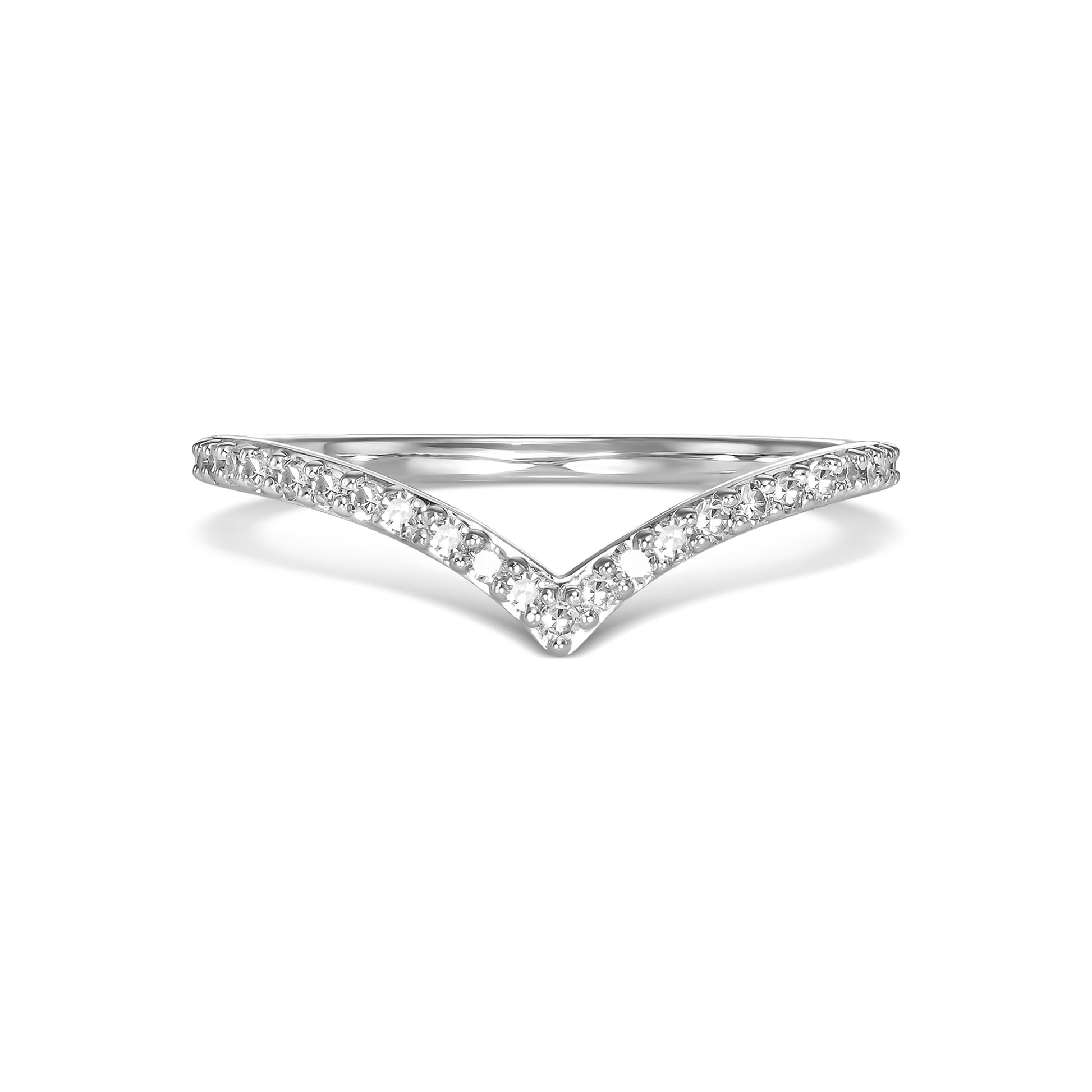 Diamond V Eternity Ring