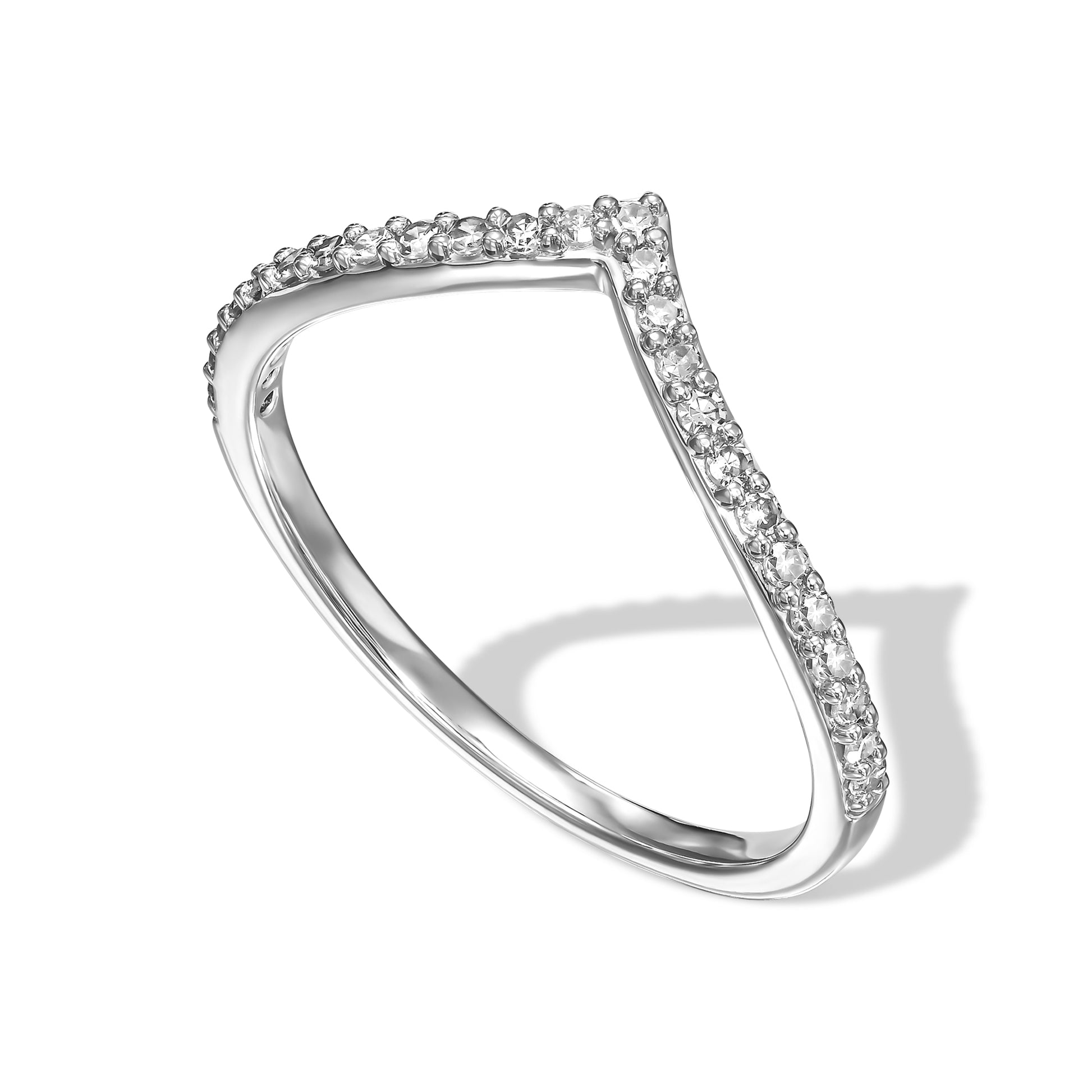 Diamond V Eternity Ring