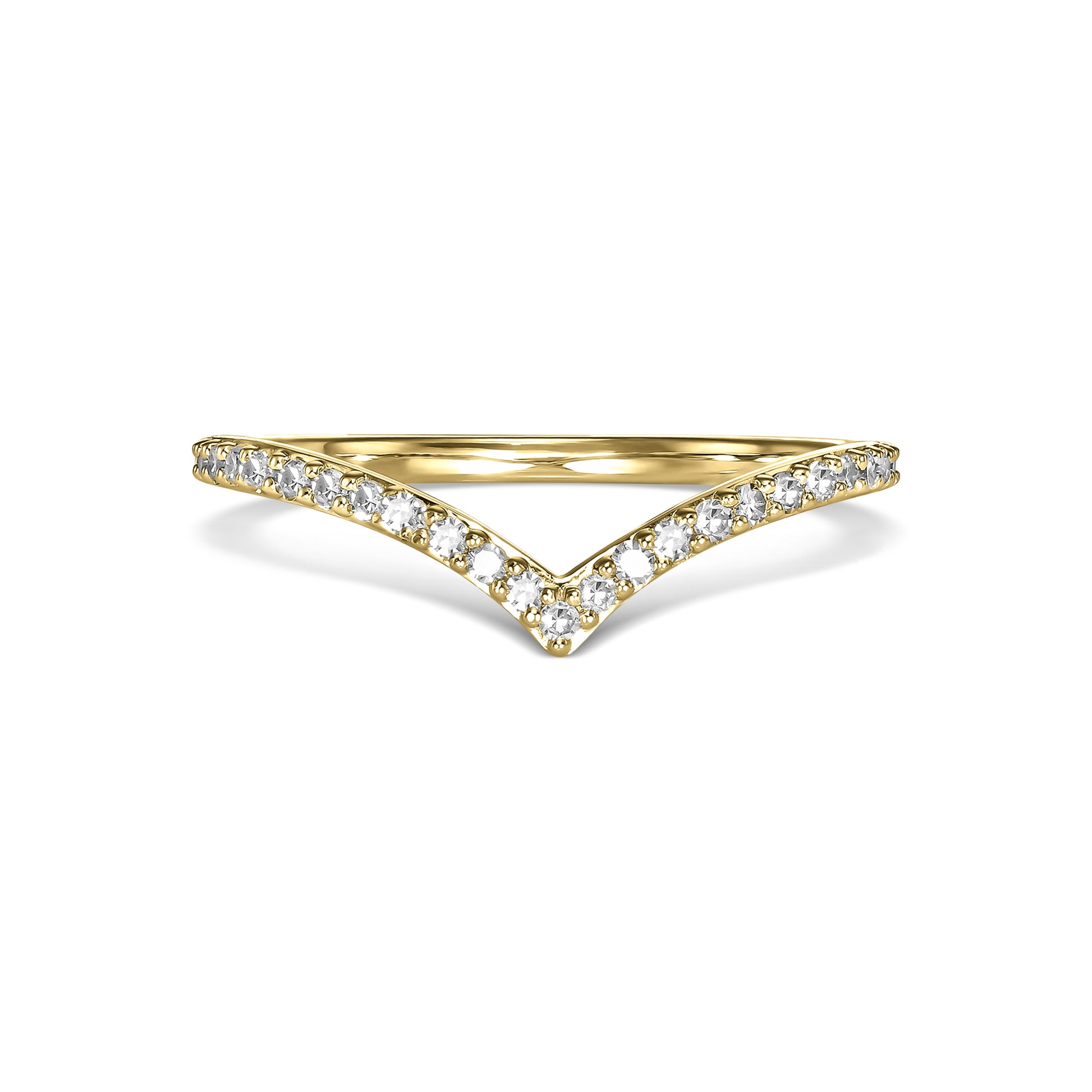 Diamond V Eternity Ring