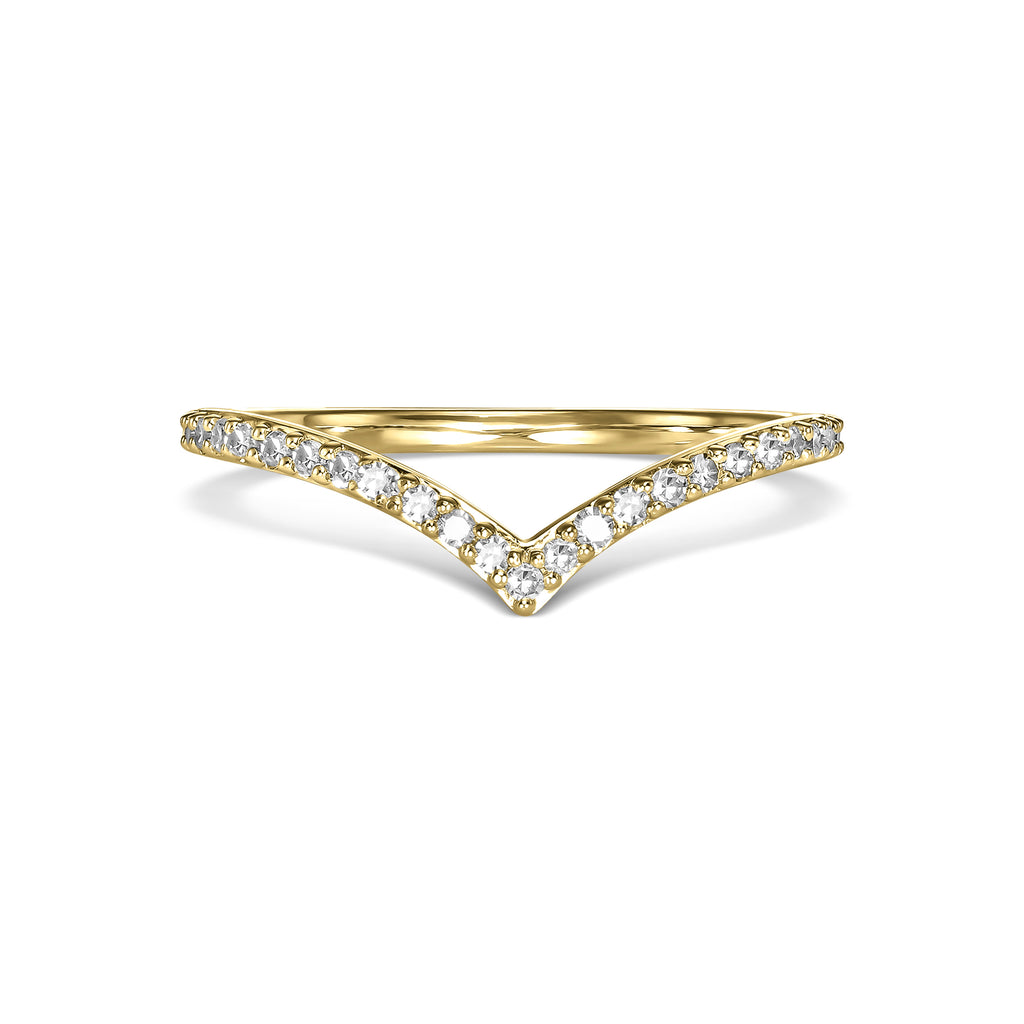 Diamond V Eternity Ring