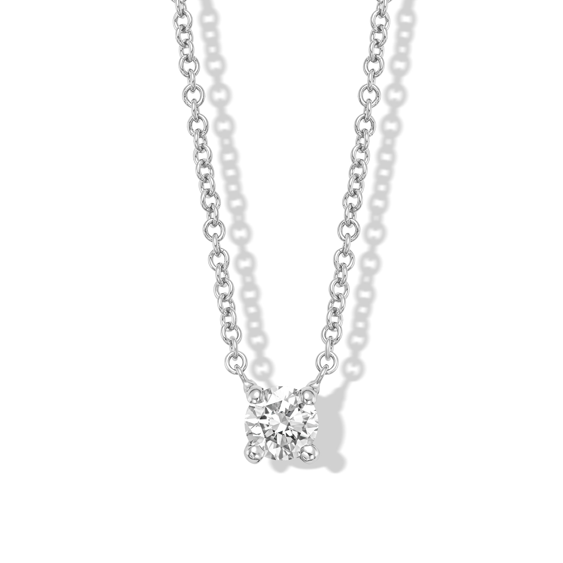 Solitaire Diamond Necklace