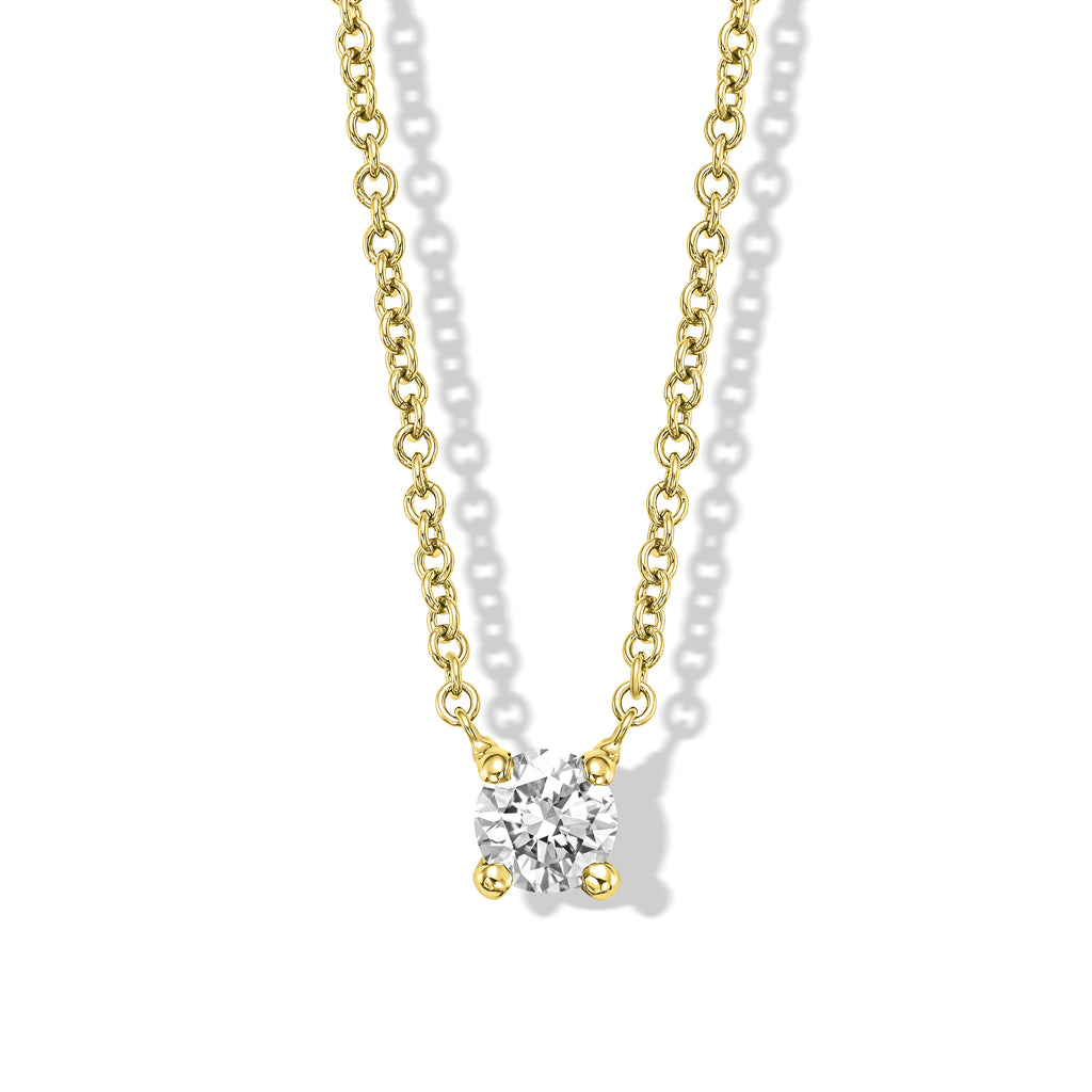 Solitaire Diamond Necklace