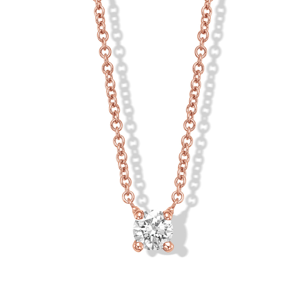 Solitaire Diamond Necklace