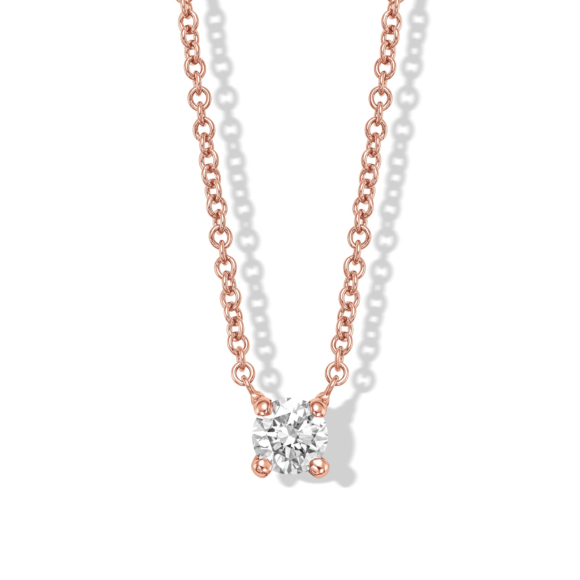 Solitaire Diamond Necklace