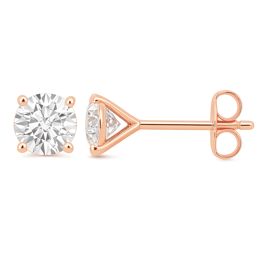 Diamond Stud Earrings