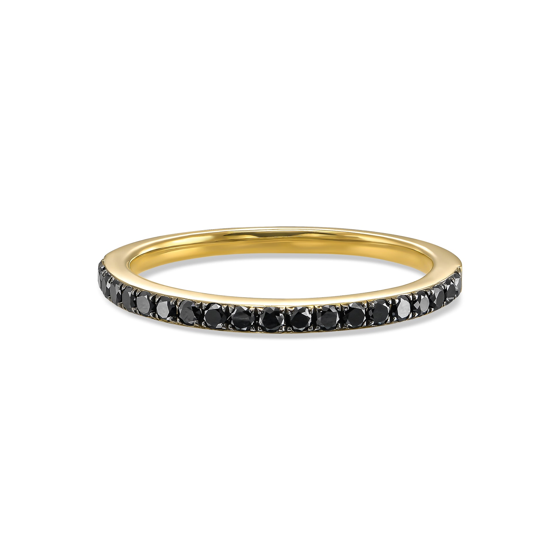 Black Diamond Eternity Ring